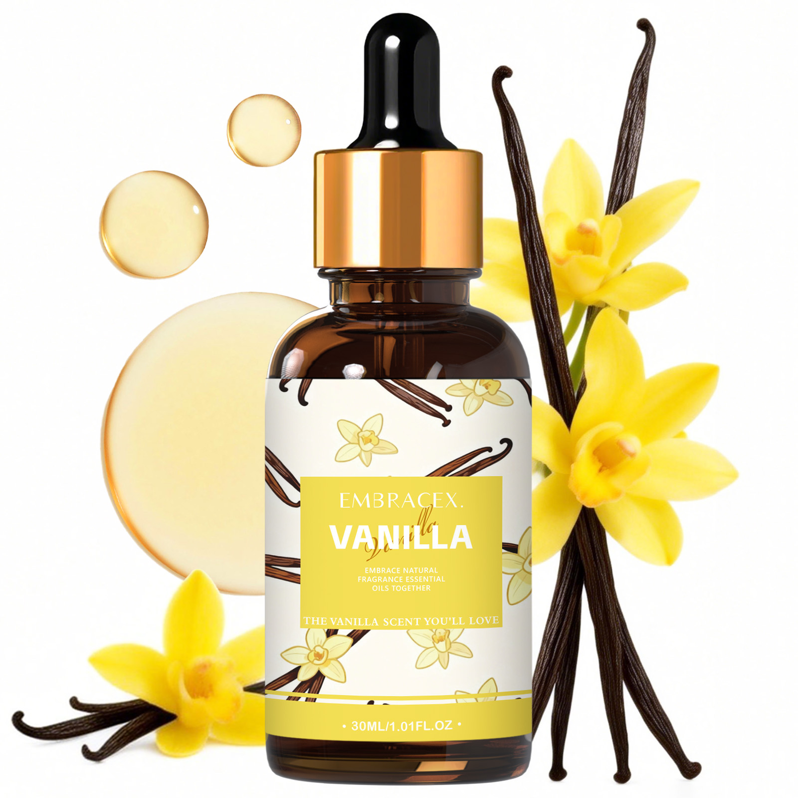 Candle Fragrance - 30ml Vanilla Fragrance Oils For Diffusers