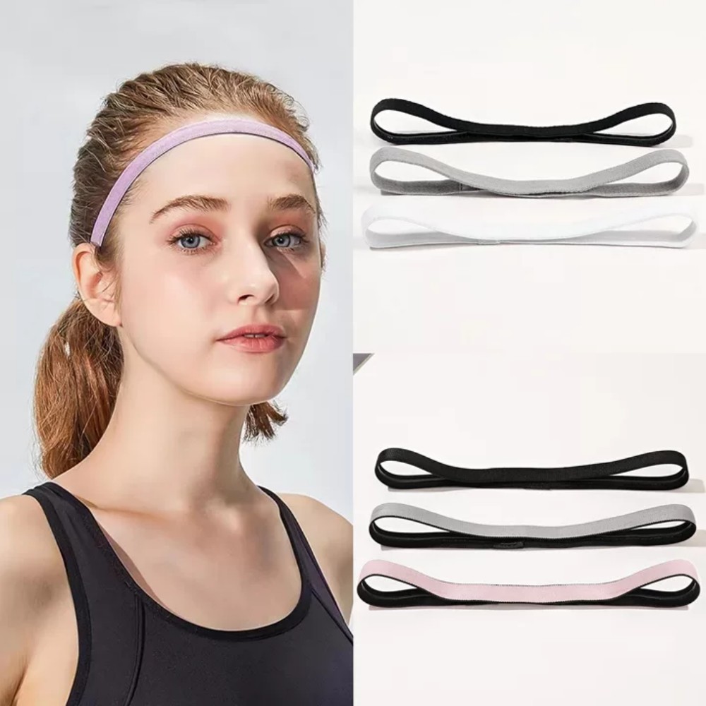 Candle Wick - 3/6Pcs Sports Yoga Headbands Sweat Wicking