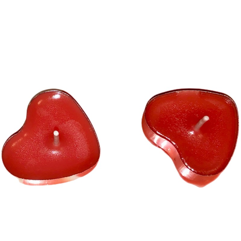 100 Sets Heart shaped Empty Al - đánh giá và giá Candle Containers