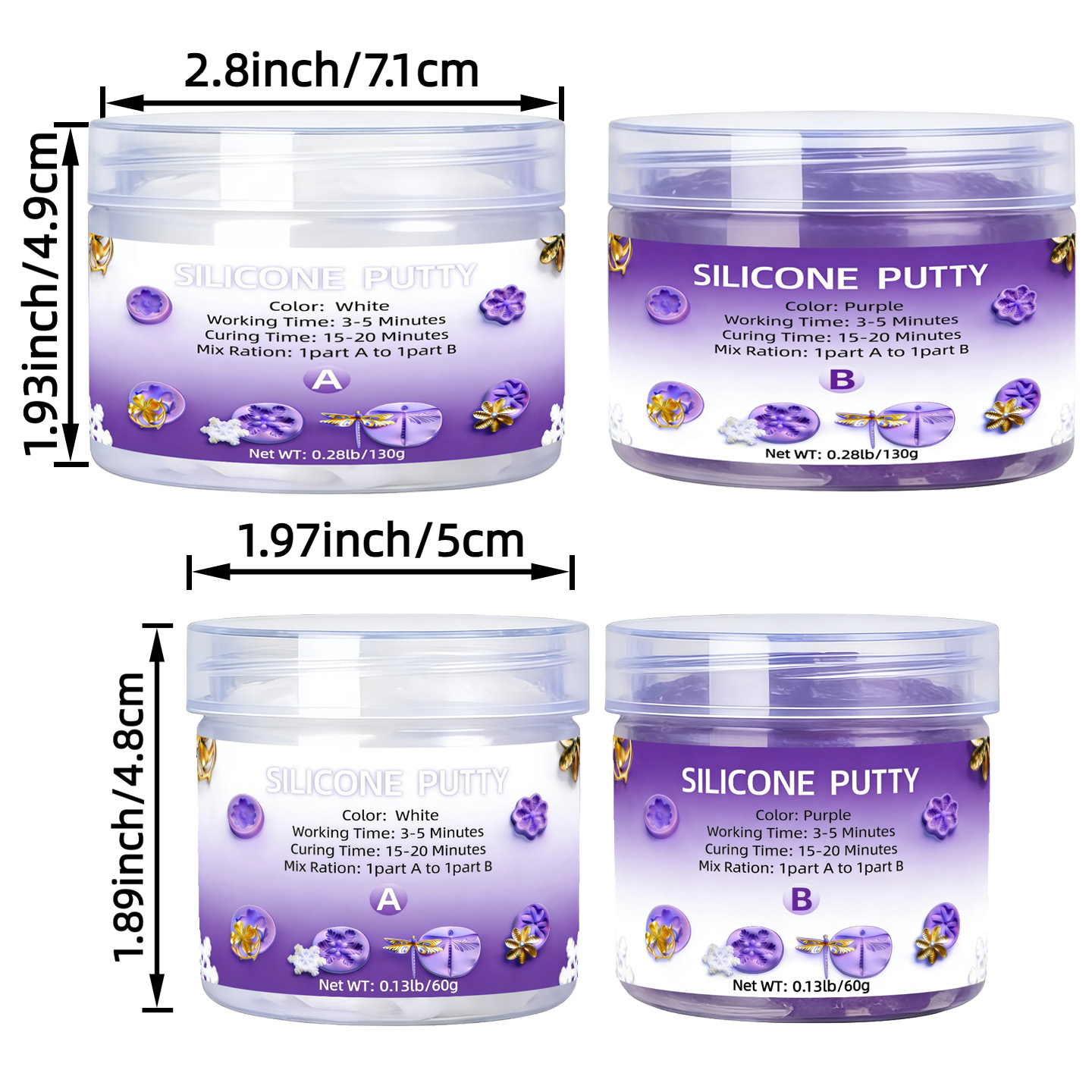 Silicone Putty - Flexible Sili - đánh giá và giá Candle Molds