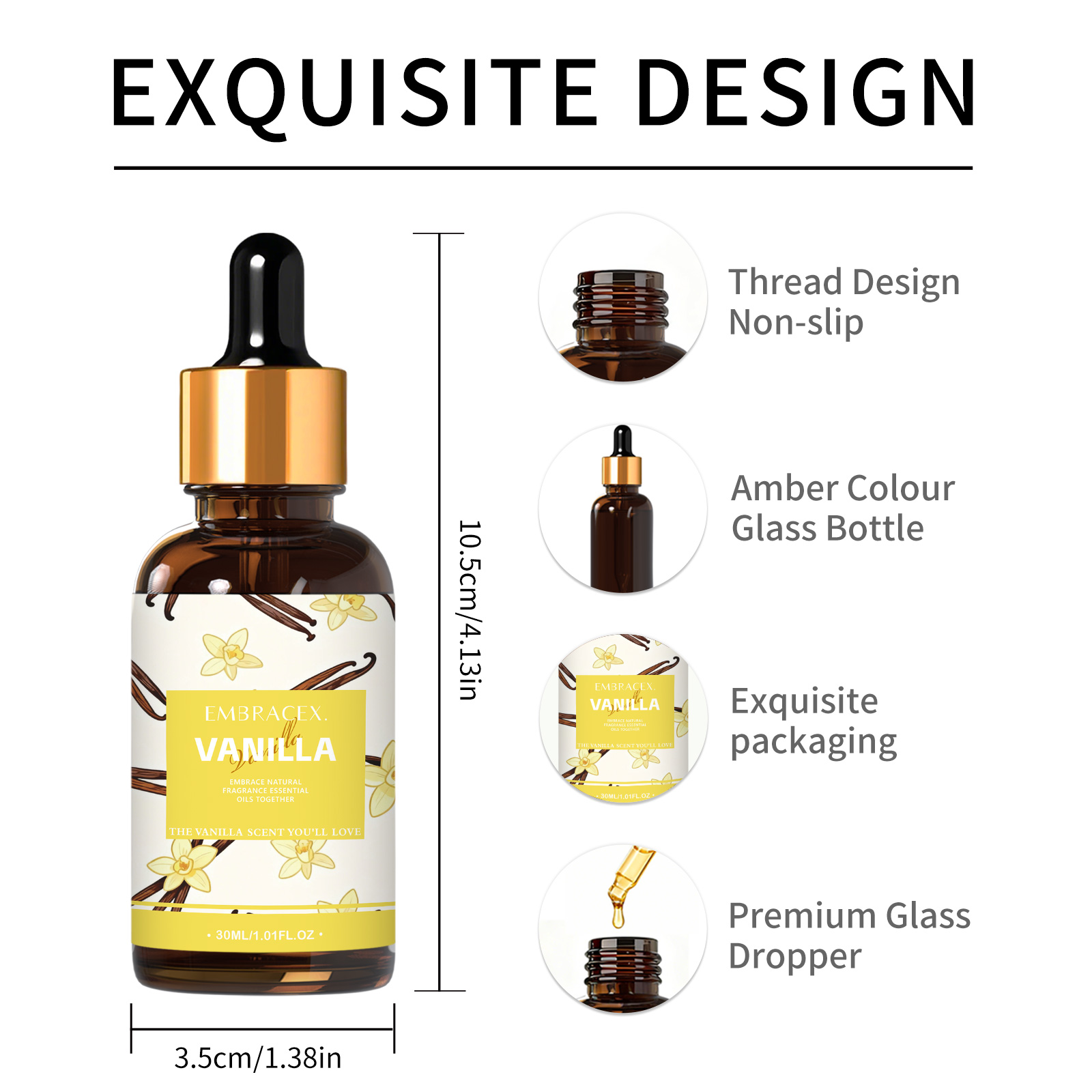 30ml Vanilla Fragrance Oils Fo - đánh giá và giá Candle Fragrance
