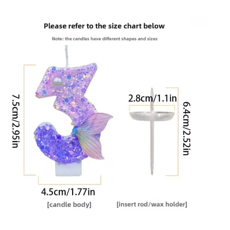 Glitter Purple Gradient Mermai - đánh giá và giá Paraffin Wax