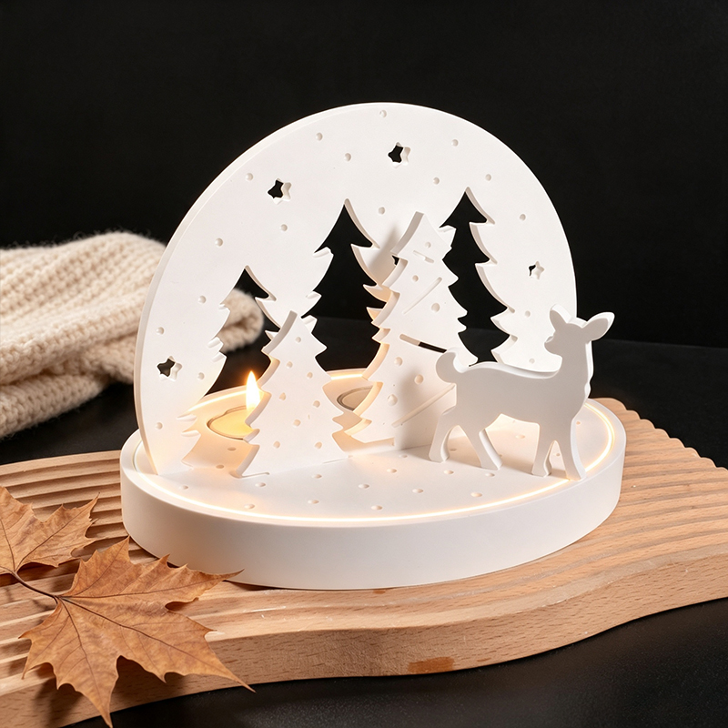 Christmas Elk Tealight Candle  - đánh giá và giá Candle Lighter