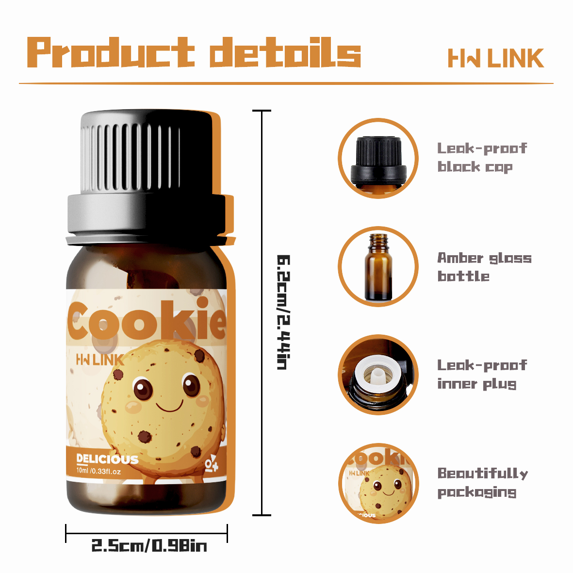 10ml Cookie Fragrance Oils For - đánh giá và giá Candle Fragrance