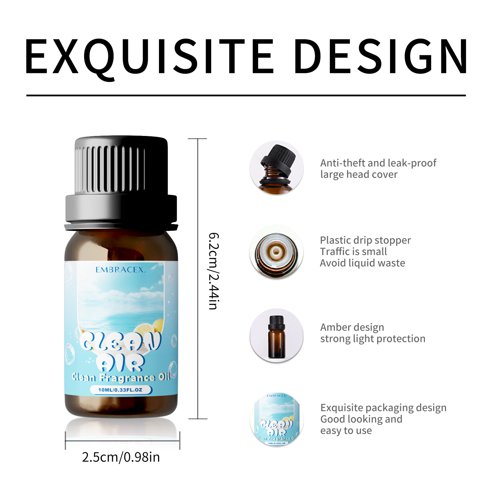 10ml Clean Air Fragrance Oils  - đánh giá và giá Candle Fragrance