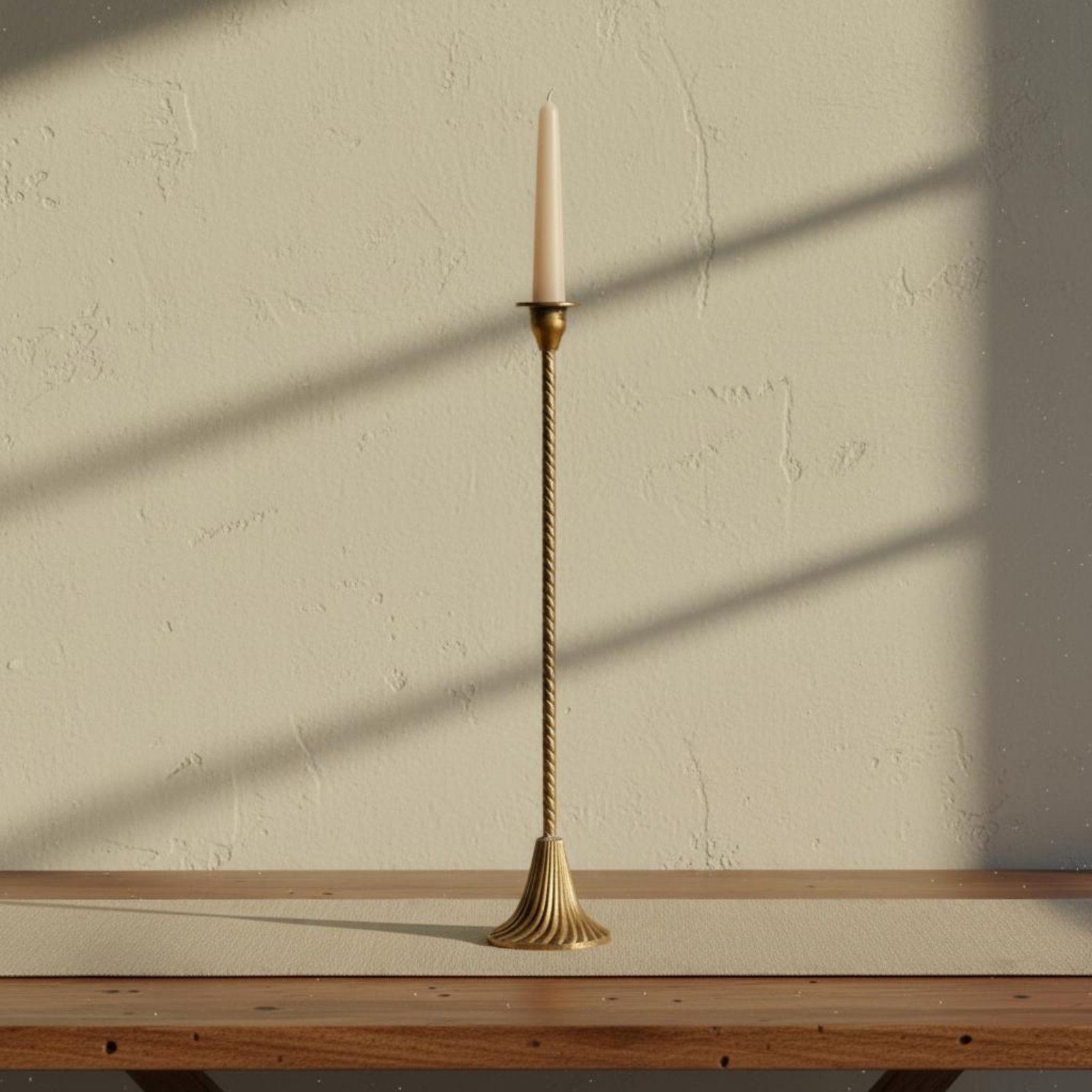 Twisted Gold Candle Holder Sta - đánh giá và giá Paraffin Wax