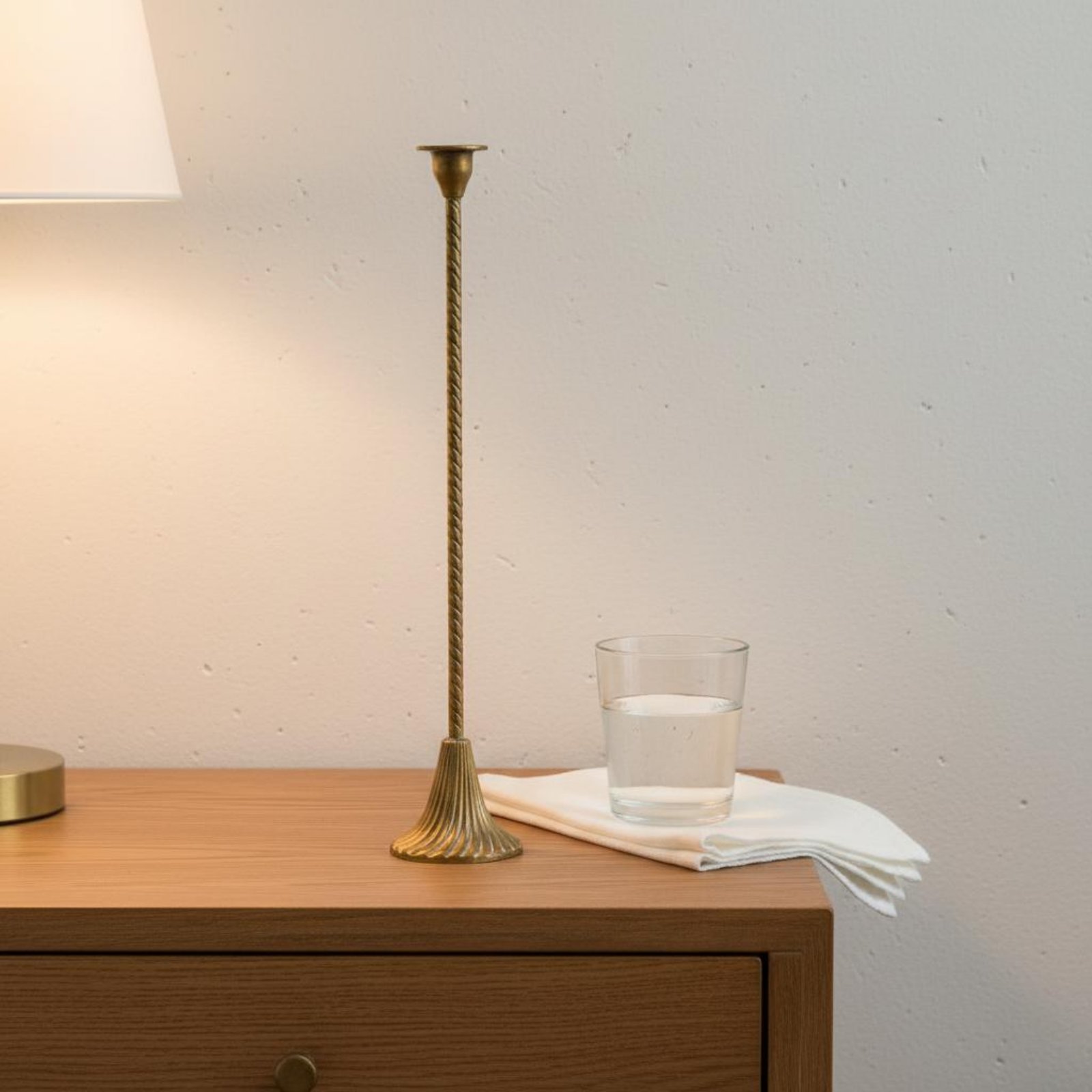 Twisted Gold Candle Holder Sta - đánh giá và giá Paraffin Wax
