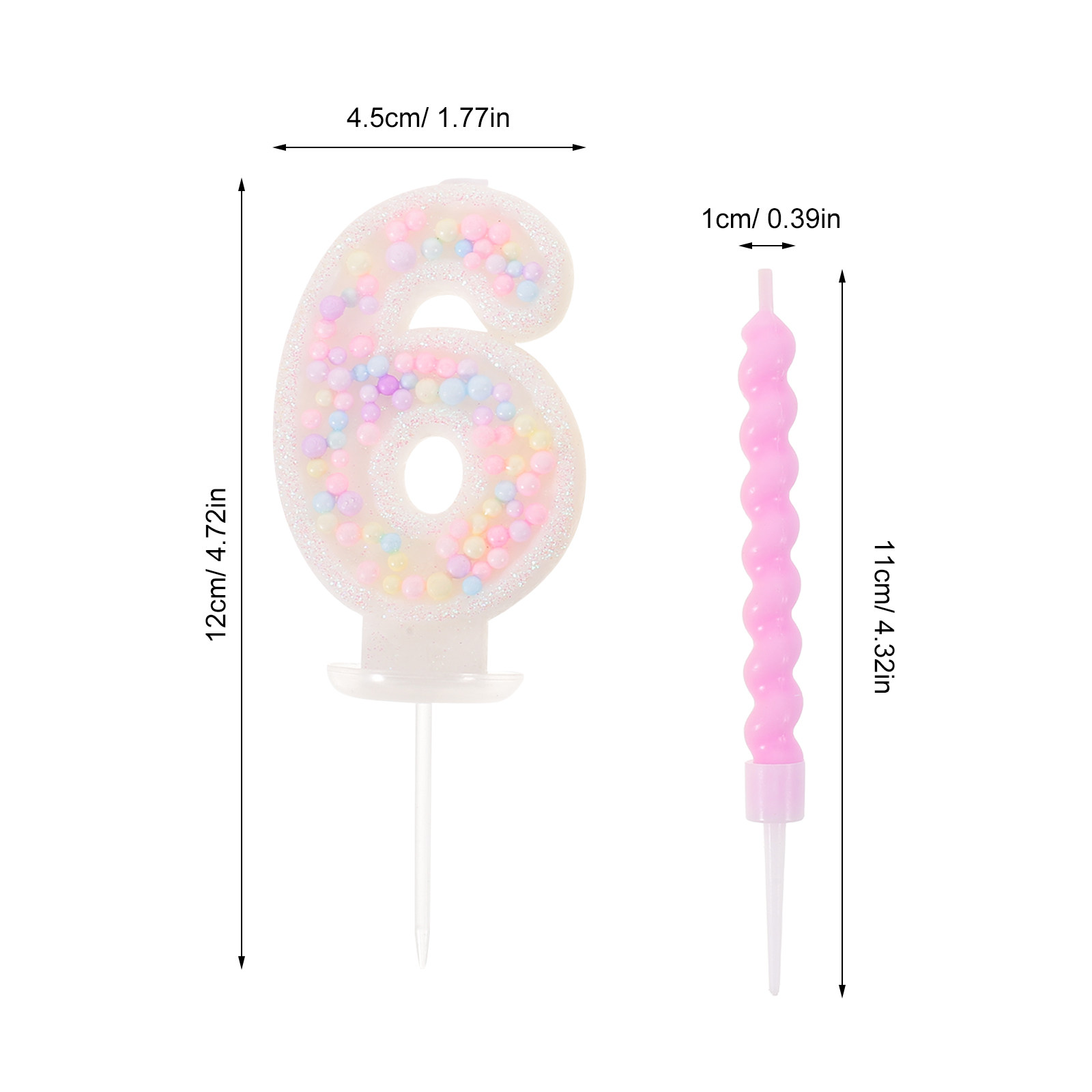 13Pcs Spiral Melting Birthday  - đánh giá và giá Paraffin Wax