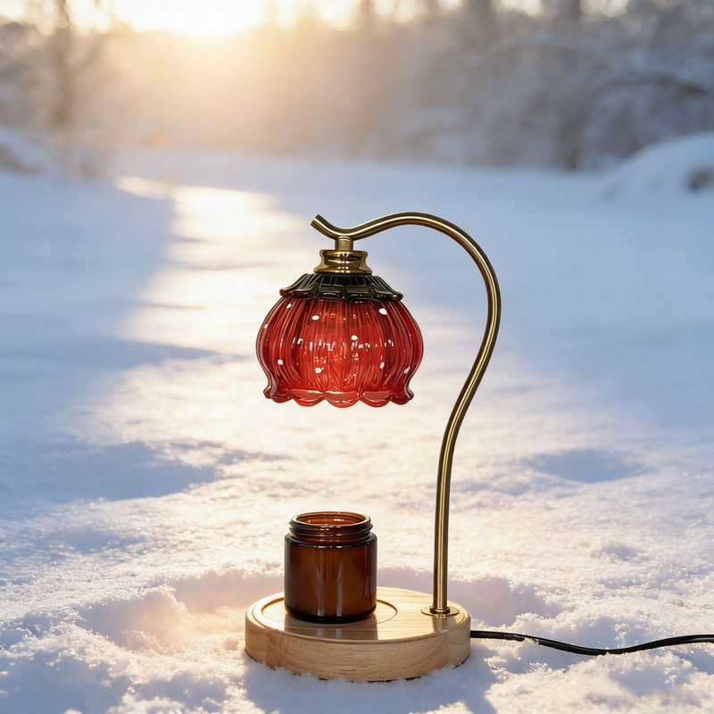 Nordic Glass Candle Warmer Lam - đánh giá và giá Silk Candle