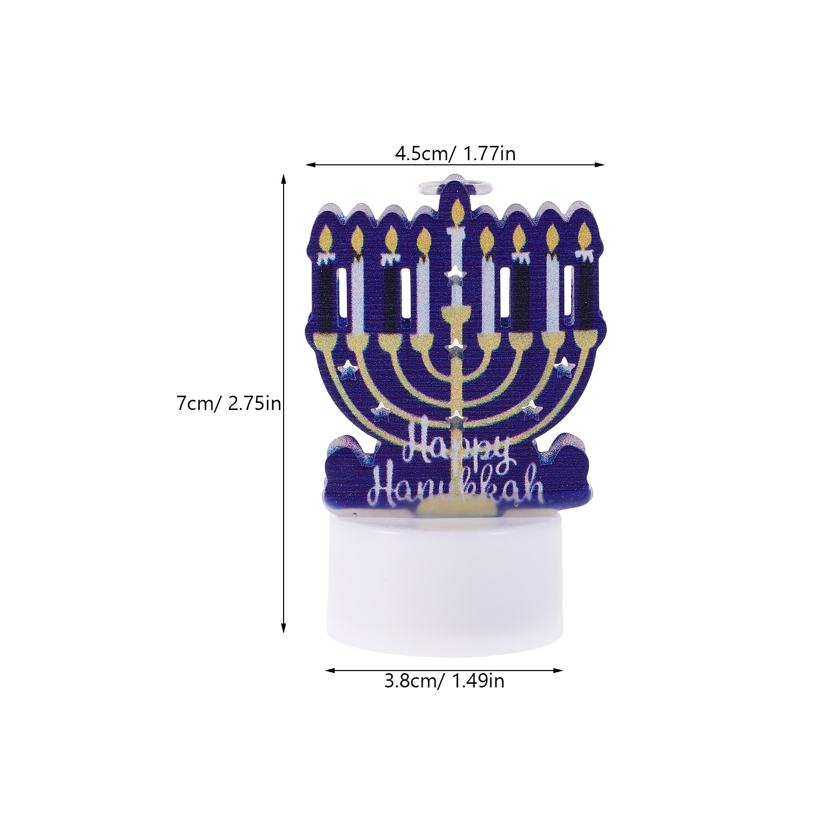 Iron LED Flameless Hanukkah Ca - đánh giá và giá Paraffin Wax