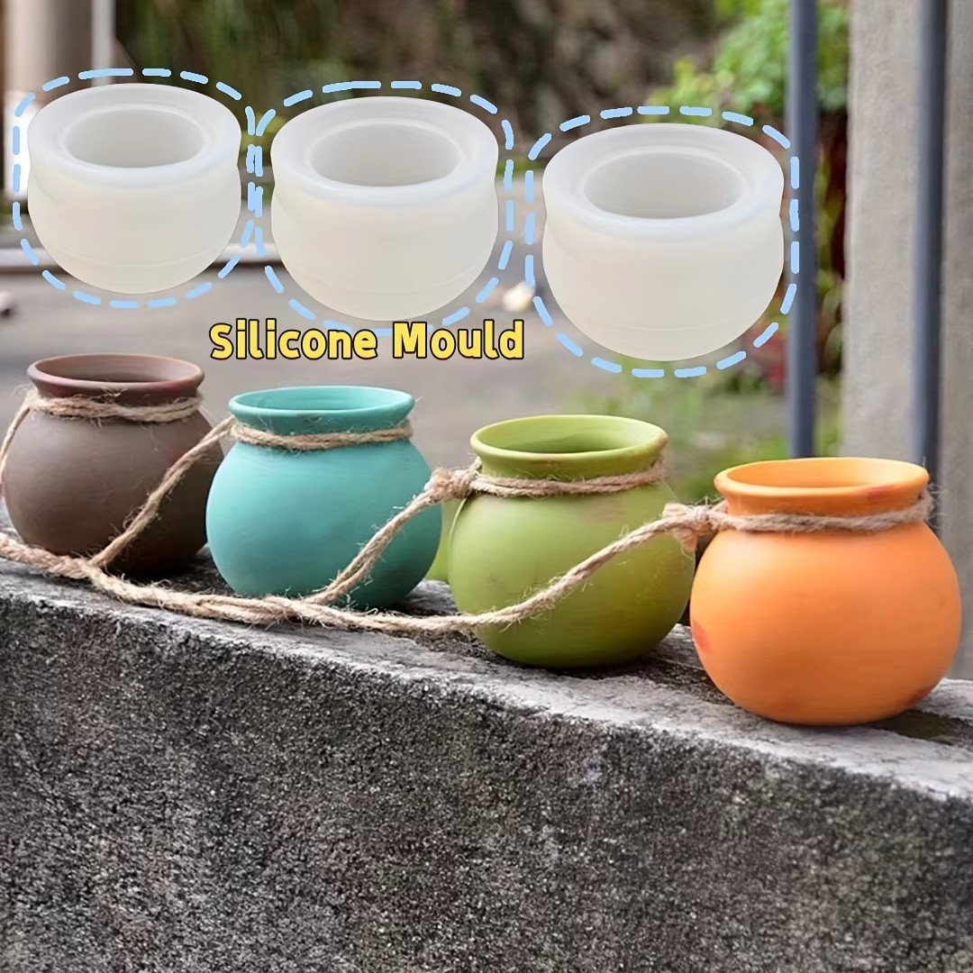 Silicone Flower Pot Molds, Res - đánh giá và giá Candle Containers