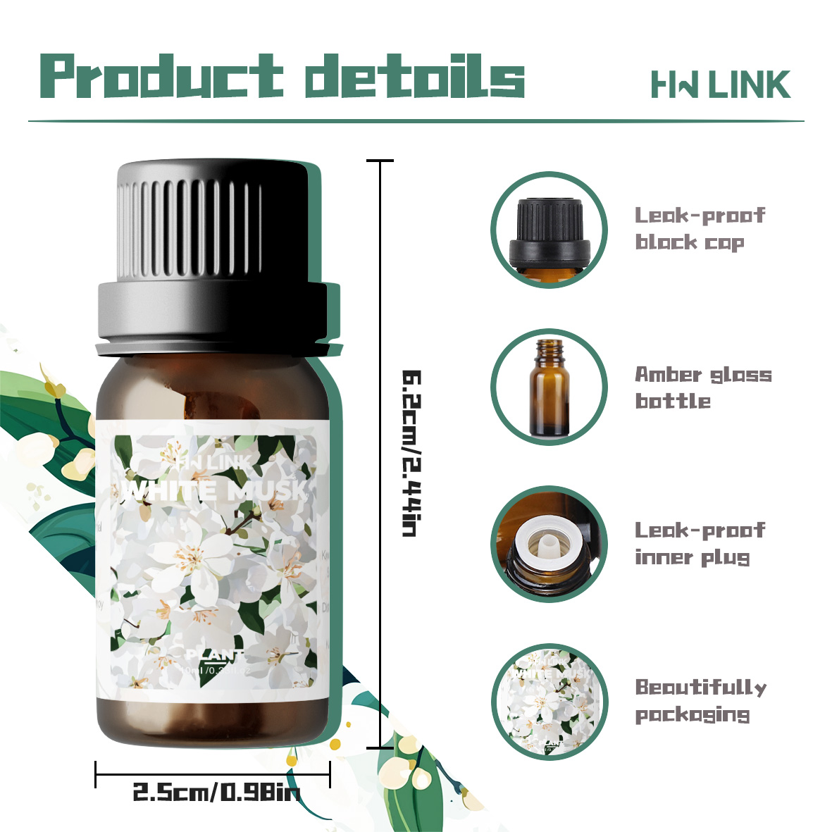 10ml White Musk Fragrance Oils - đánh giá và giá Candle Fragrance