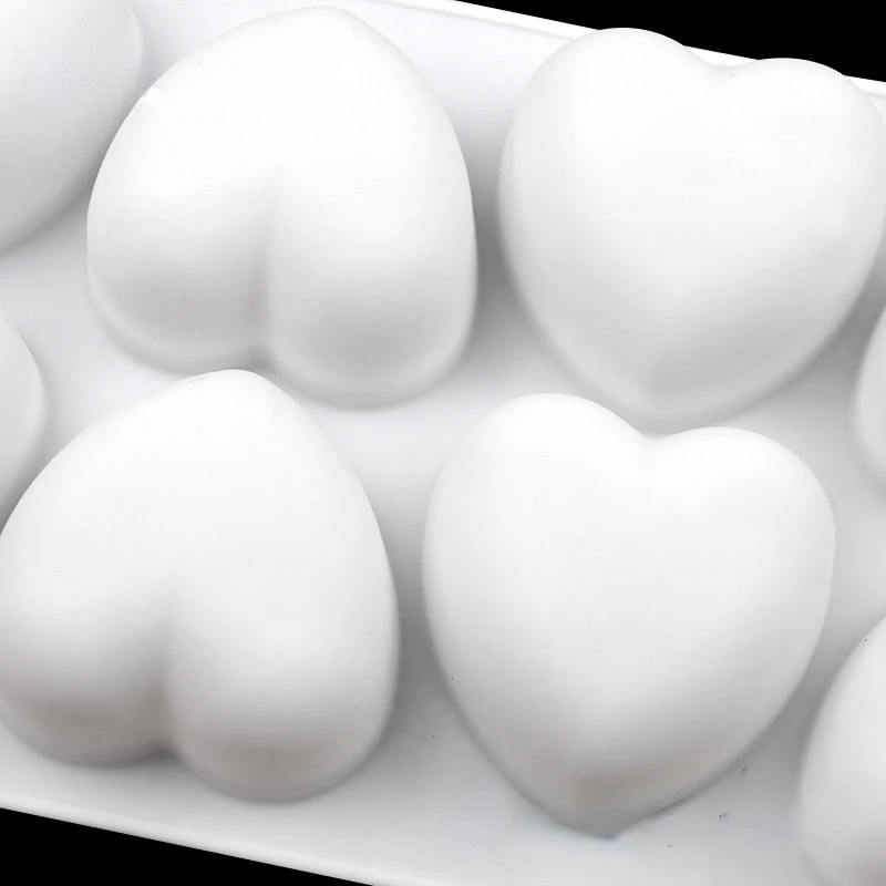 Love Heart Silicone Soap Mold  - đánh giá và giá Candle Making Kit