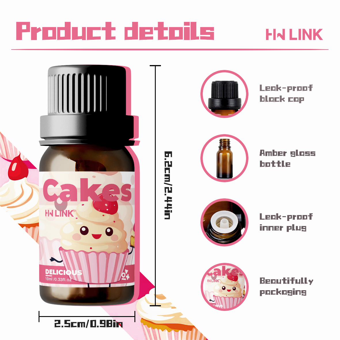 10ml Cakes Fragrance Oils Cand - đánh giá và giá Candle Fragrance