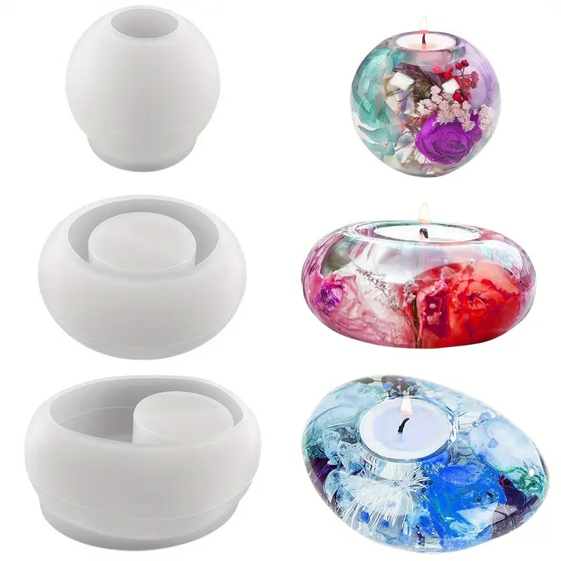 Tealight Candle Holder Resin S - đánh giá và giá Candle Lighter
