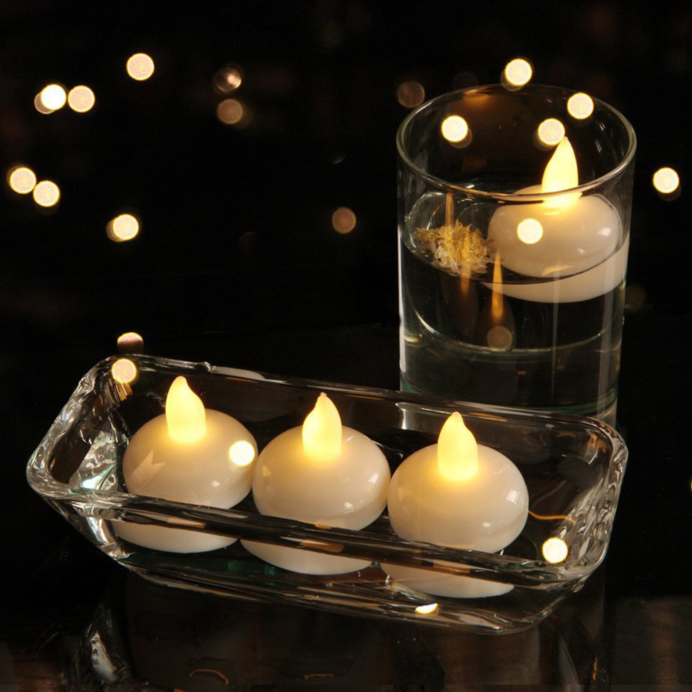 12Pcs Waterproof Floating Ligh - đánh giá và giá Paraffin Wax
