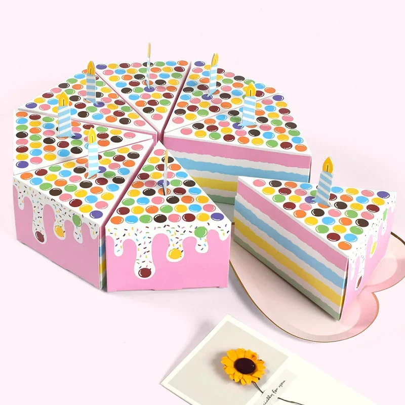 8Pcs Creative Candle Dot Cake  - đánh giá và giá Candle Containers