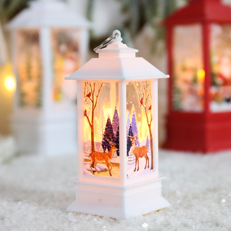 1pcs Christmas Wind Lamp Candl - đánh giá và giá Candle Containers
