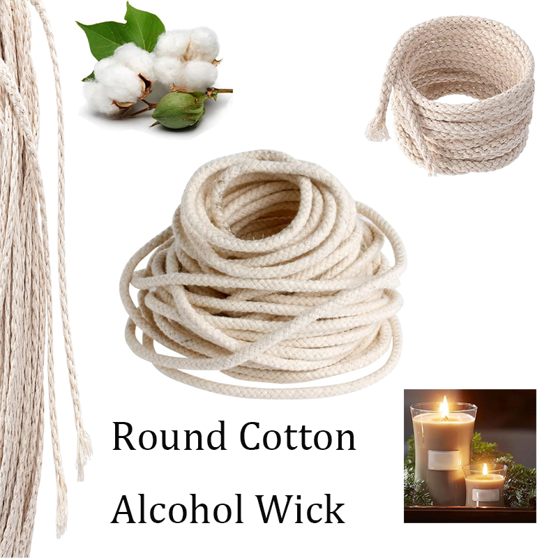 3/5/10m Round Cotton Alcohol W - đánh giá và giá Candle Lighter