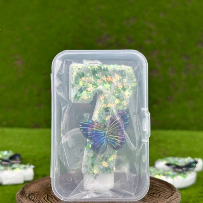 1Pc Green Sequins Number 0-9 B - đánh giá và giá Paraffin Wax