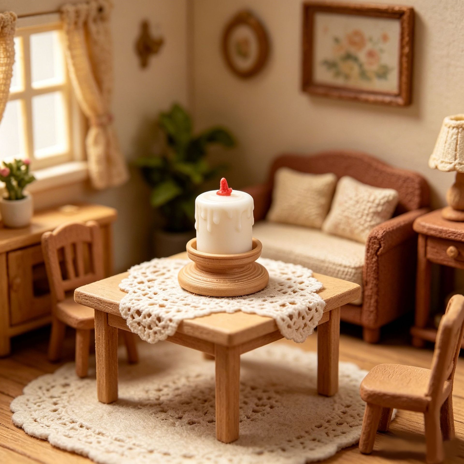 3pcs 1/12 Scale Dollhouse Mini - đánh giá và giá Candle Wax Scale