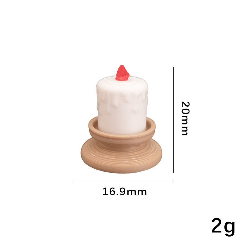 3pcs 1/12 Scale Dollhouse Mini - đánh giá và giá Candle Wax Scale