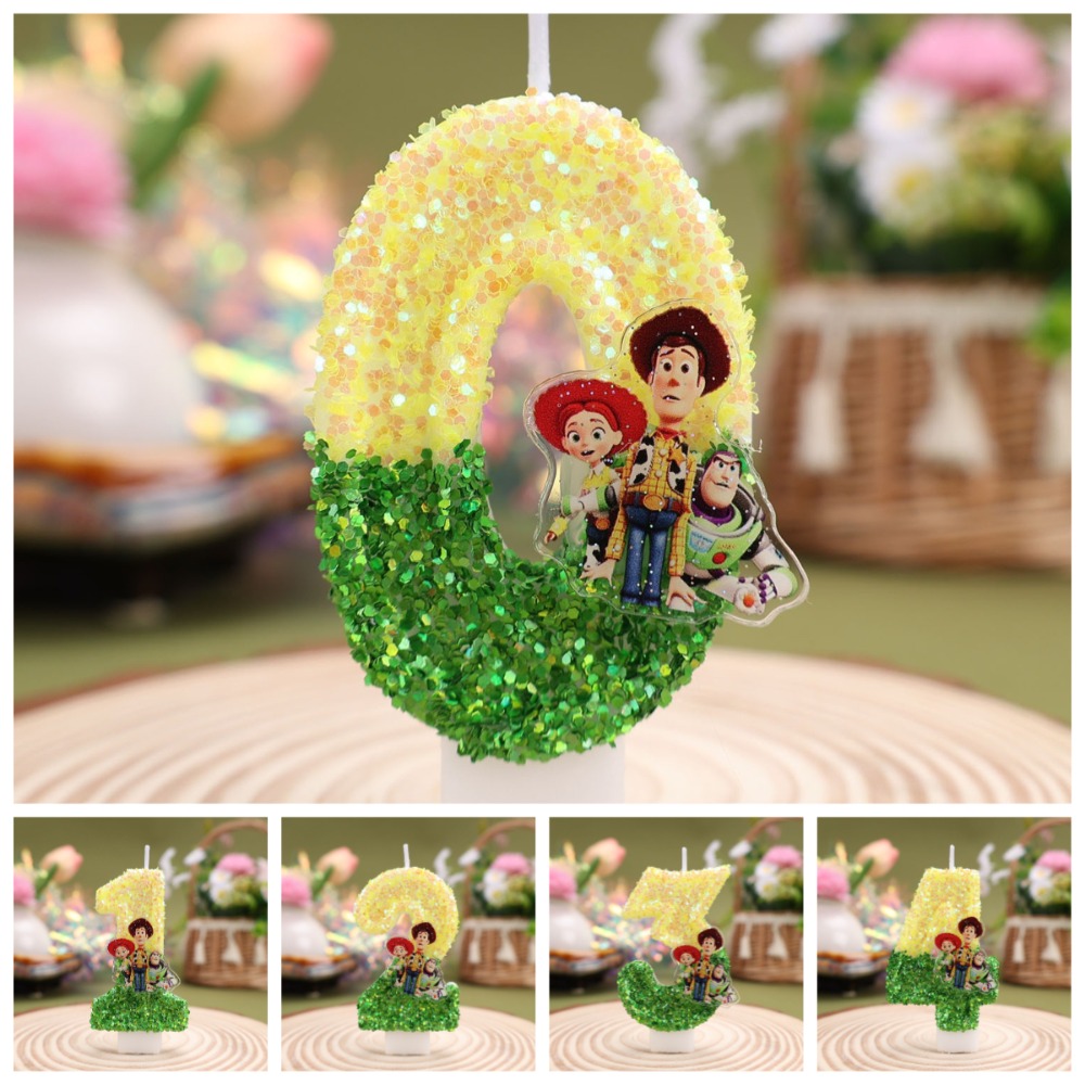 Hot Cute Cartoon T-O-Y Story D - đánh giá và giá Silk Candle