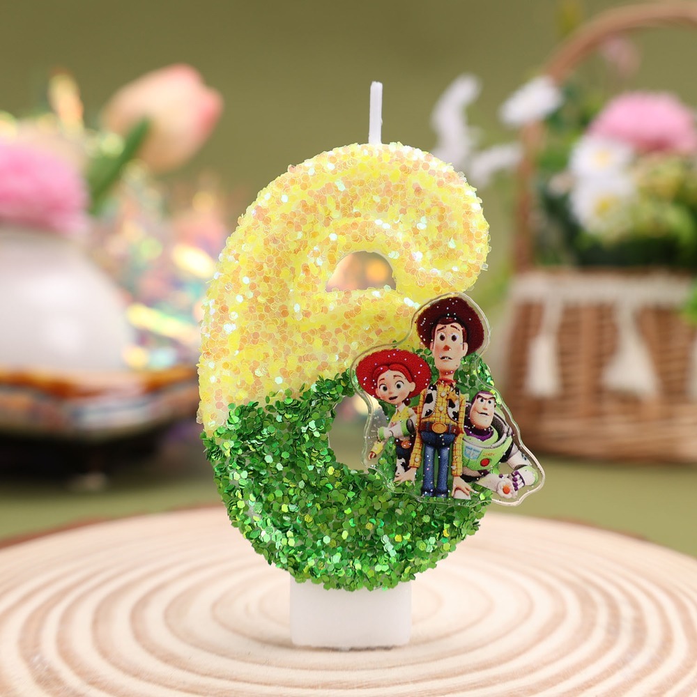 Hot Cute Cartoon T-O-Y Story D - đánh giá và giá Silk Candle