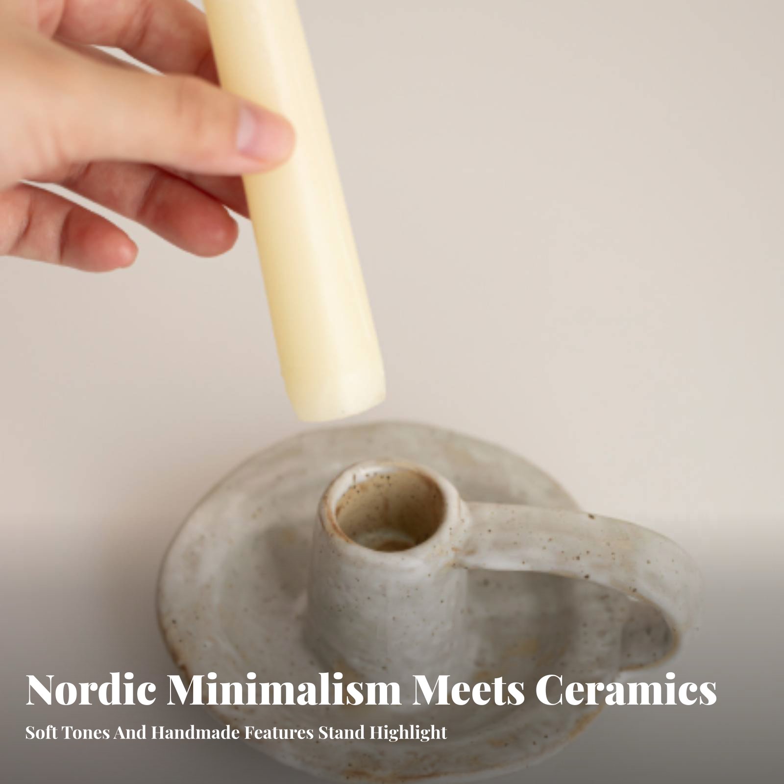 Nordic Ceramic Candle Holder,  - đánh giá và giá Paraffin Wax