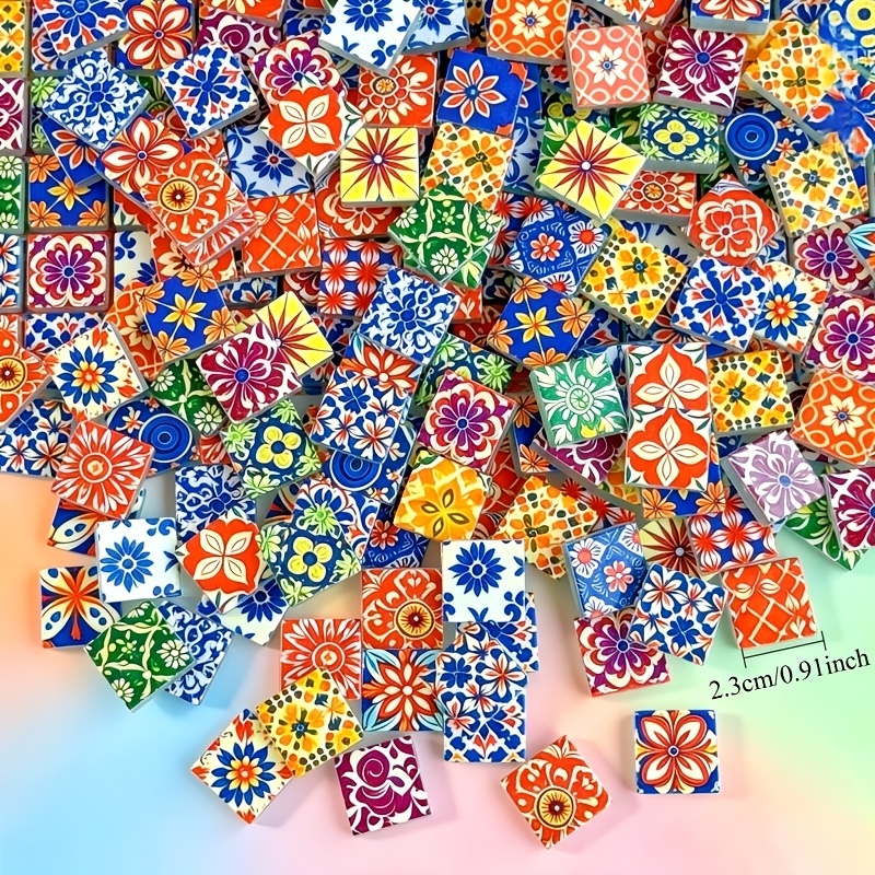 100/200g of Colorful Mosaic Ma - đánh giá và giá Candle Containers