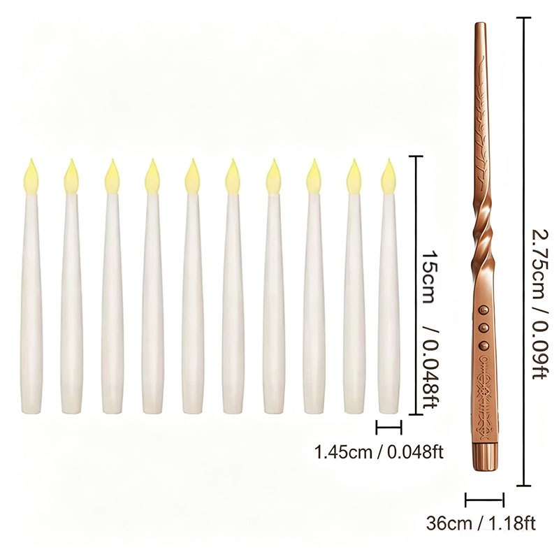 Magic Floating Candles with Wa - đánh giá và giá Silk Candle