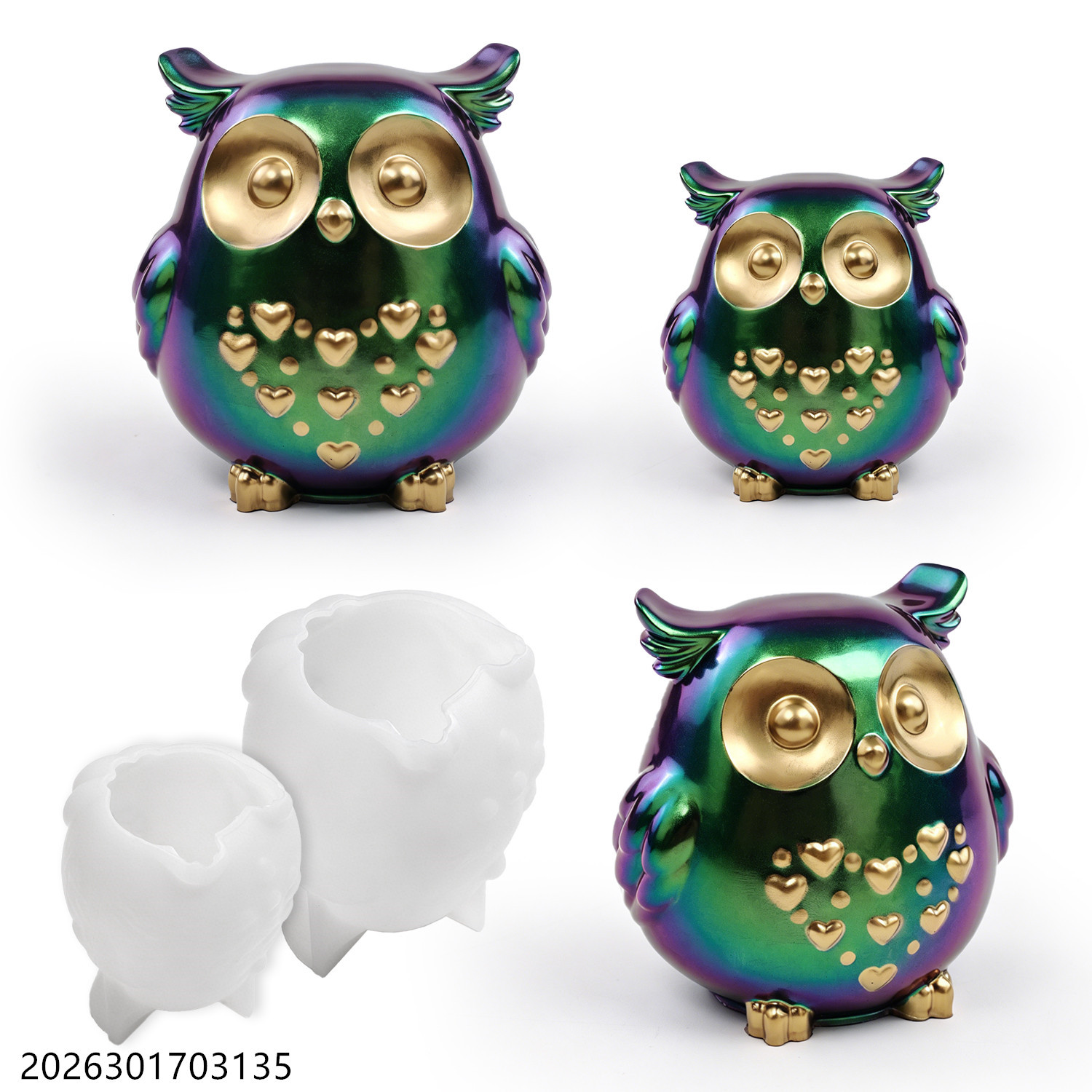 Owl Silicone Mold 3D Bird Shap - đánh giá và giá Candle Making Kit