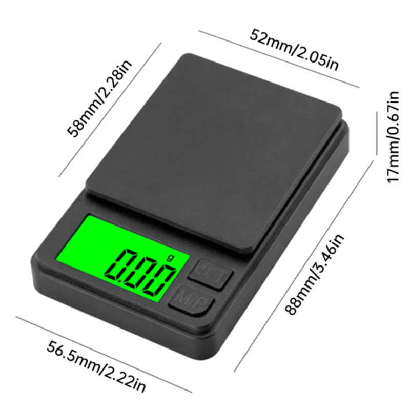 Precision Pocket Scale 1000g X - đánh giá và giá Candle Wax Scale
