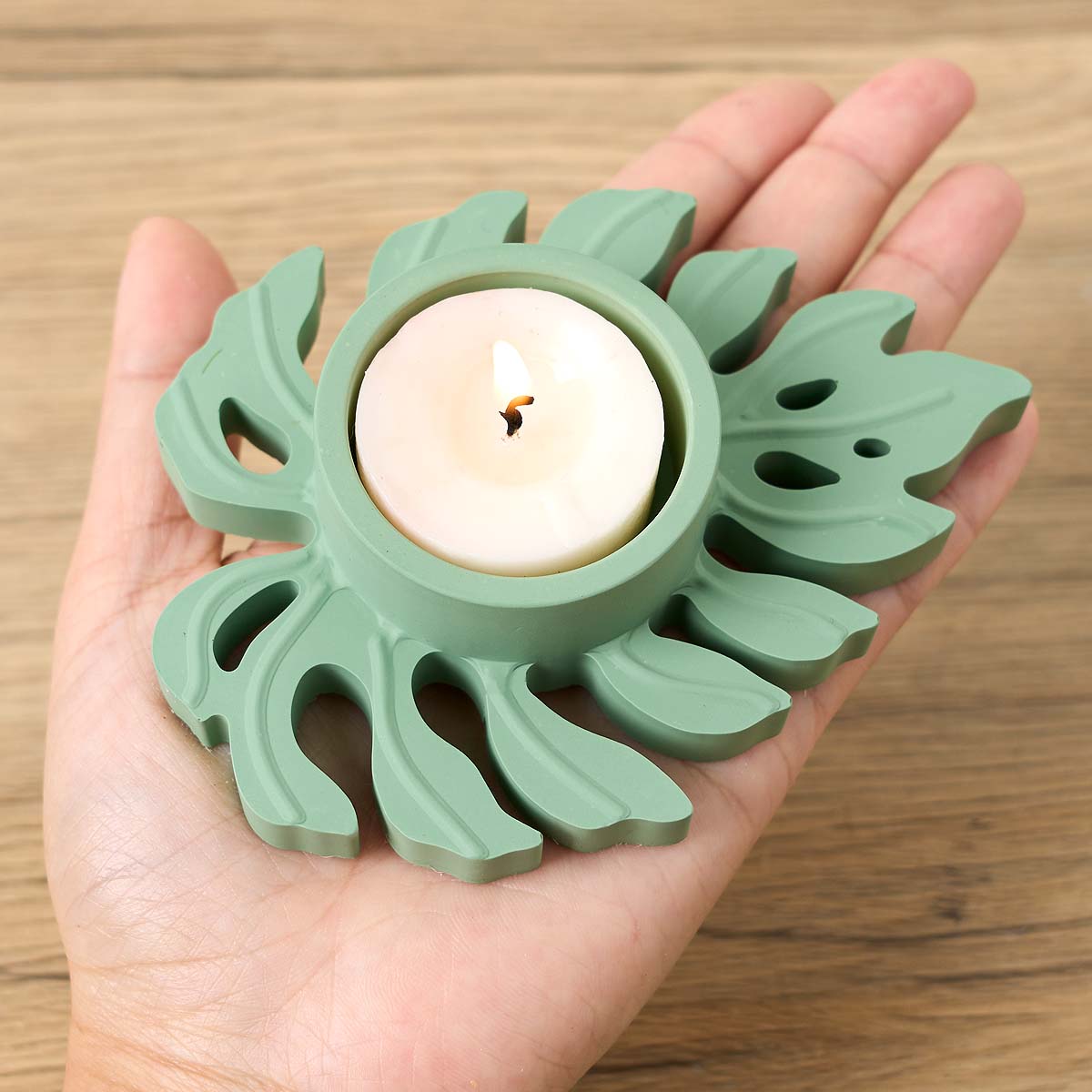 Leaves Candlestick Silicone Mo - đánh giá và giá Candle Lighter